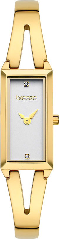 Ρολόι BREEZE Libera Swarovski Gold Stainless Steel Bracelet