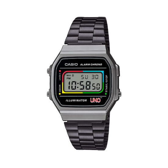 CASIO Vintage Ψηφιακό Ανδρικό Ρολόι A-168WEUC-1AER