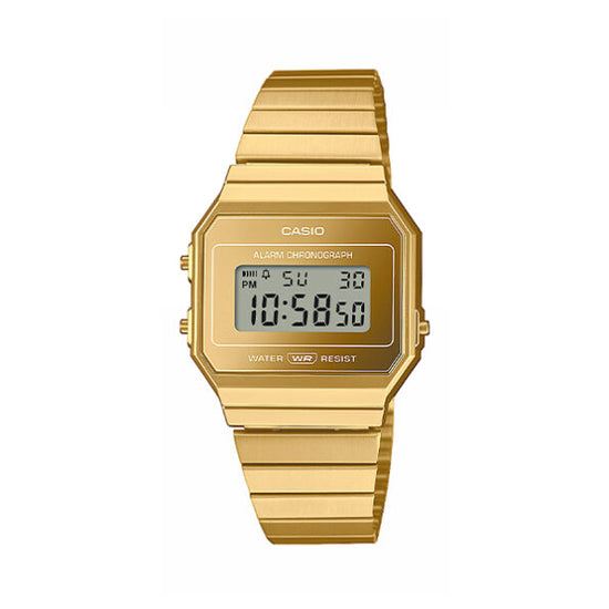 CASIO Vintage Ψηφιακό Ανδρικό Ρολόι A-700WEVG-9AEF