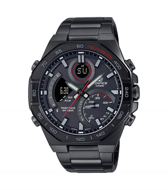 CASIO Edifice Bluetooth Solar Silver Stainless Steel Bracelet ECB-950DC-1AEF