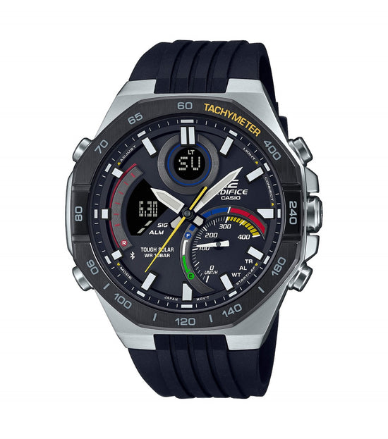 CASIO Edifice Bluetooth Solar Black Rubber Strap ECB-950MP-1AEF
