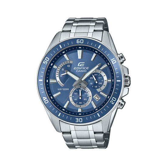 CASIO EDIFICE Ανδρικό Ρολόι Χρονογράφος EFR-552D-2AVUEF