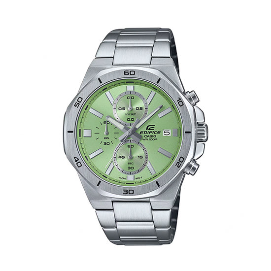 CASIO EDIFICE Ανδρικό Ρολόι Χρονογράφος EFV-640D-3AVUEF