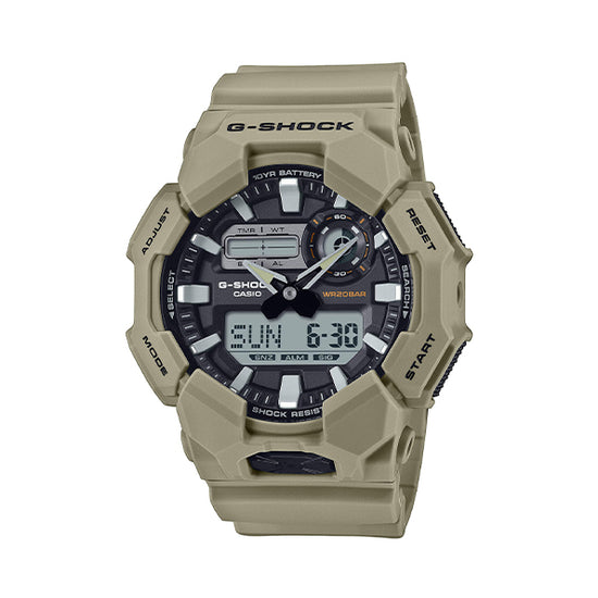 CASIO G-SHOCK Ανδρικό Ρολόι Χρονογράφος GA-010-5AER