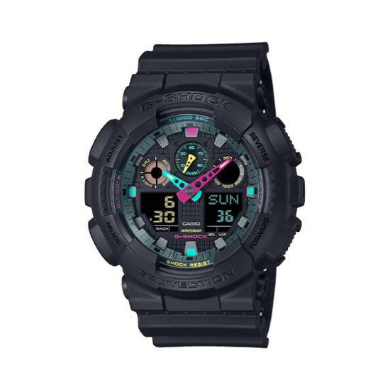 CASIO G-SHOCK Ανδρικό Ρολόι Χρονογράφος GA-100MF-1AER