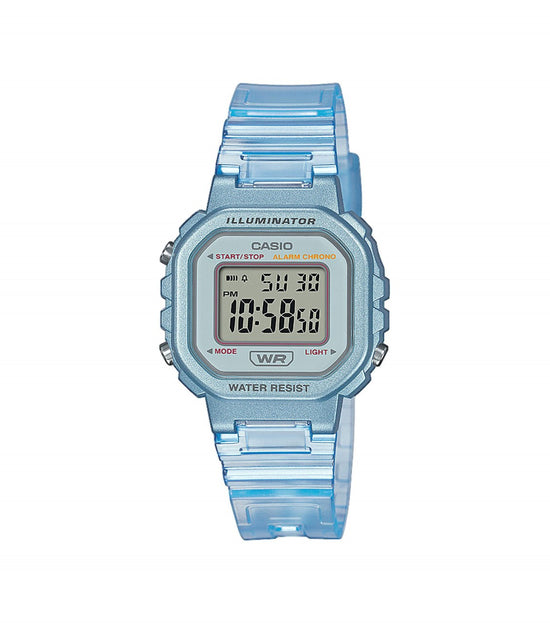 CASIO Standard Blue Rubber Strap LA-20WHS-2AEF