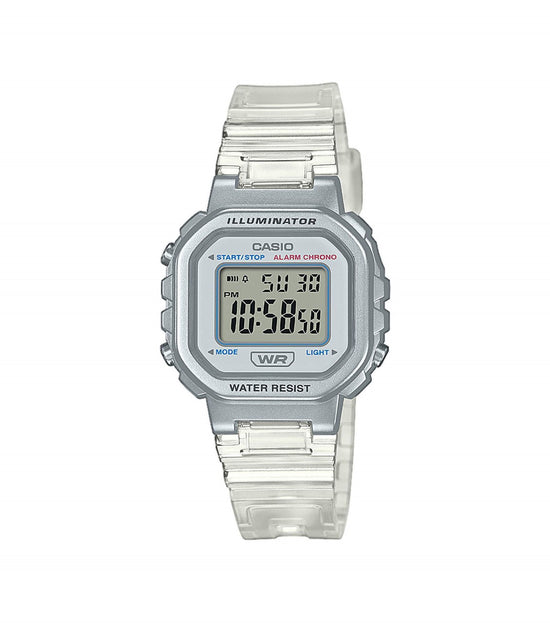 CASIO Standard White Rubber Strap LA-20WHS-7AEF