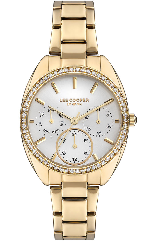 LEE COOPER Crystals Gold Metallic Bracelet LC07408.110