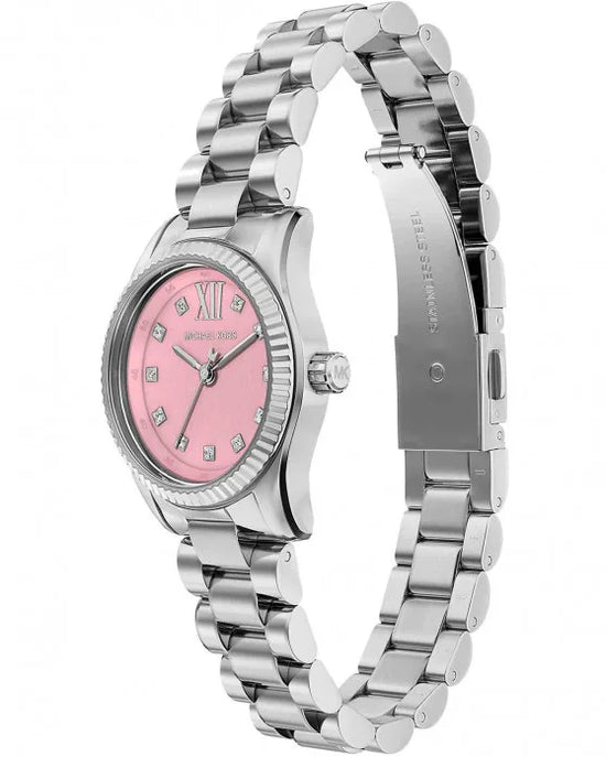 Ρολόι MICHAEL KORS Lexington Crystals Silver Stainless Steel Bracelet