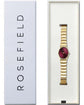 Ρολόι ROSEFIELD Oval Gold Stainless Steel Bracelet