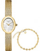 Ρολόι ROSEFIELD Mini Oval Gold Stainless Steel Bracelet