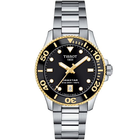 TISSOT T-Sport Seastar 1000 Silver Stainless Steel Bracelet T120.210.21.051.00