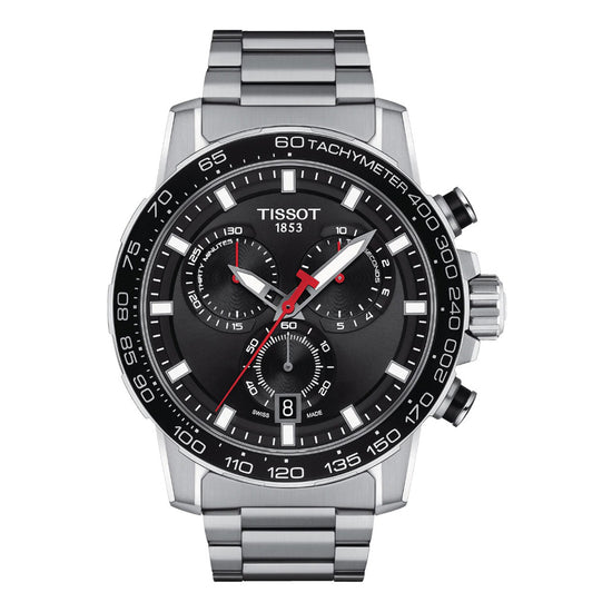 TISSOT SuperSport Chronograph Silver Stainless Steel Bracelet T125.617.11.051.00