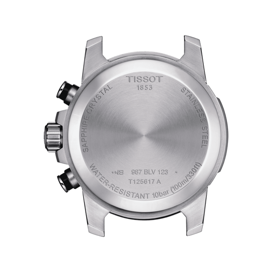 TISSOT SuperSport Chronograph Silver Stainless Steel Bracelet T125.617.11.051.00