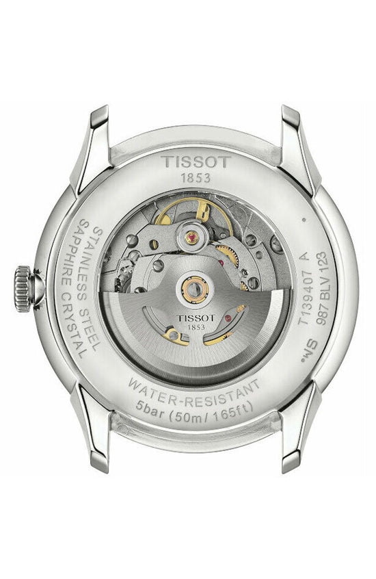 TISSOT Chemin Des Tourelles Powermatic 80 Silver Stainless Steel Bracelet T139.407.11.091.00