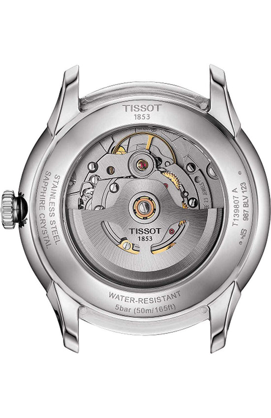 TISSOT Chemin Des Tourelles Powermatic 80 Silver Stainless Steel Bracelet T139.807.11.061.00