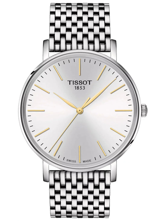 TISSOT Everytime Silver Stainless Steel Bracelet T143.410.11.011.01