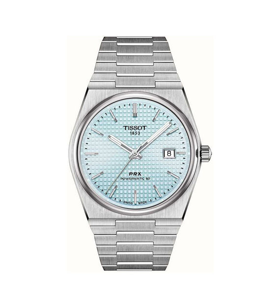 TISSOT PRX Powermatic 80 Silver Stainless Steel Bracelet T137.407.11.351.00