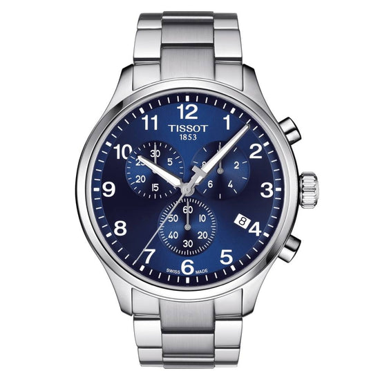 TISSOT Chrono XL Classic Silver Stainless Steel Bracelet T116.617.11.047.01