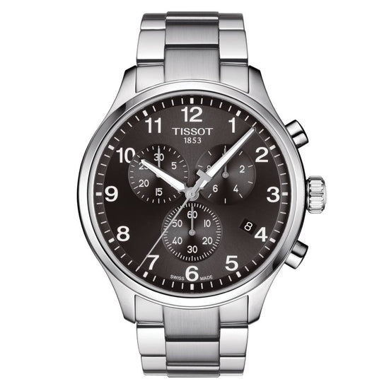 TISSOT Chrono XL Classic Silver Stainless Steel Bracelet T116.617.11.057.01