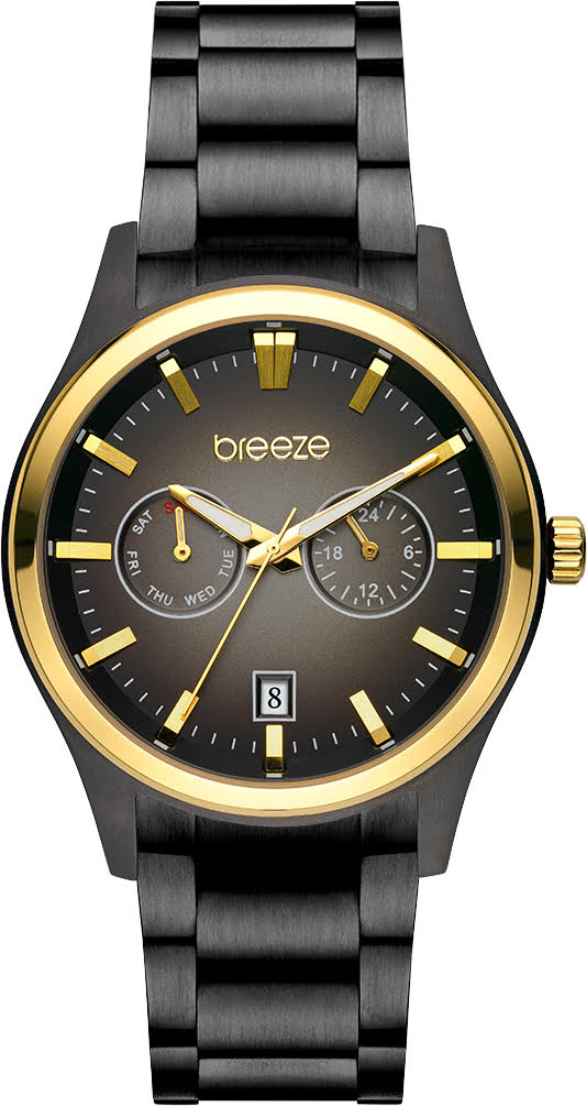 Ρολόι BREEZE Renegade Silver Stainless Steel Bracelet