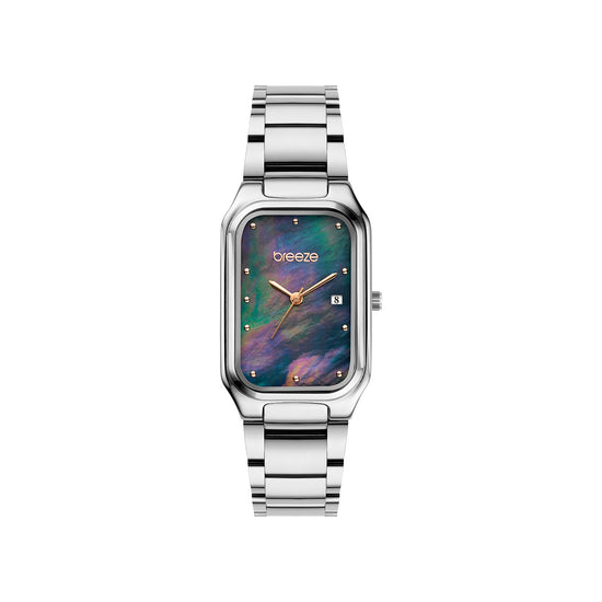 BREEZE Dynasty Silver Stainless Steel Bracelet 612321.2