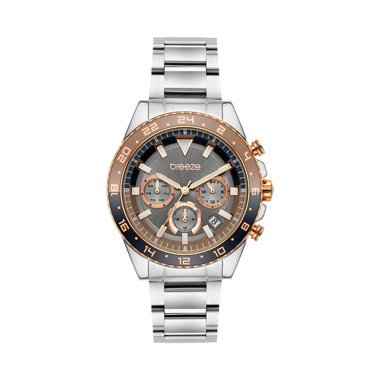 BREEZE Defacto Silver Stainless Steel Bracelet 612331.2