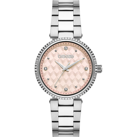 BREEZE Bossy Crystals Silver Stainless Steel Bracelet 612341.4
