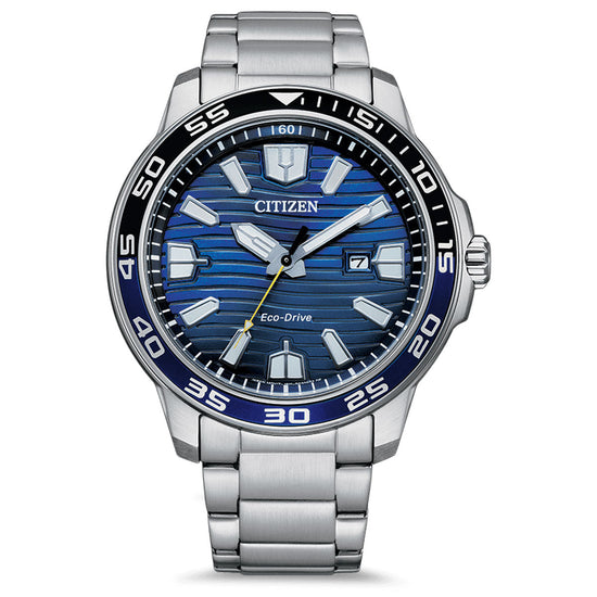 CITIZEN Eco-Drive Silver Bracelet AW1525-81L