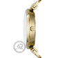 ARMANI EXCHANGE Zoe Crystals Gold Stainless Steel Bracelet AX5902