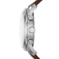 FOSSIL Pilot 54 Set Box Brown Leather Chronograph FS5182SET