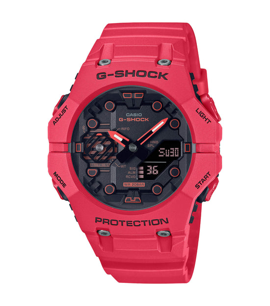 CASIO G-Shock Red Rubber Strap GA-B001-4AER