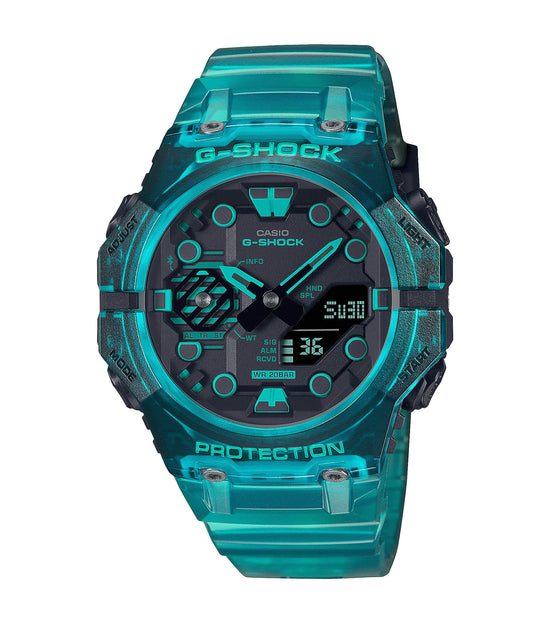 CASIO G-Shock Light Blue Rubber Strap GA-B001G-2AER