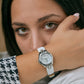 PULSAR White Leather Strap PXT 575