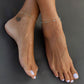 CRYSTAL BEAD ANKLET