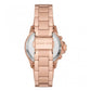 MICHAEL KORS Everest Chrono Rose Gold Stainless Steel Bracelet MK7213