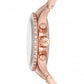 MICHAEL KORS Everest Chrono Rose Gold Stainless Steel Bracelet MK7213
