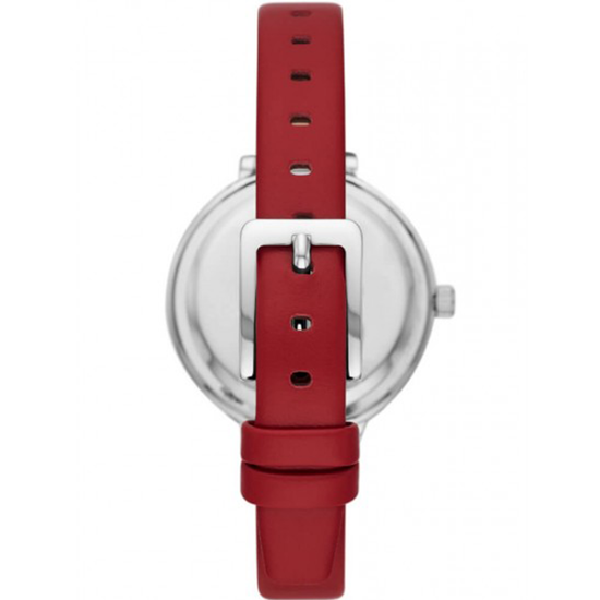 DKNY Astoria BoxSet Red Leather Strap NY2989SET