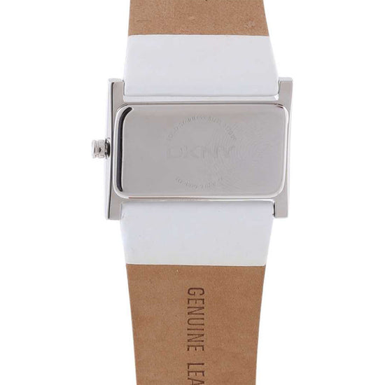 DKNY White Leather Strap Women NY4820