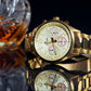 FOSSIL Ladies Flight Gold Stainless Steel Bracelet CH2791