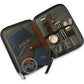 FOSSIL Pilot 54 Set Box Brown Leather Chronograph FS5182SET