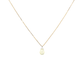 AV χειροποίητο γυναικείο χρυσό κολιέ με ορυκτές πέτρες