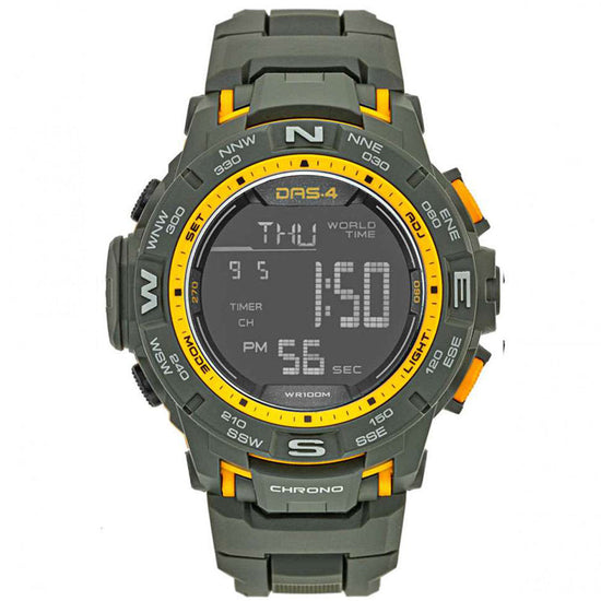 DAS.4 LD10 Khaki Rubber Strap 40032