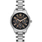 BREEZE Suprecious Series Multifunction Silver Stainless Steel Bracelet 612171.2