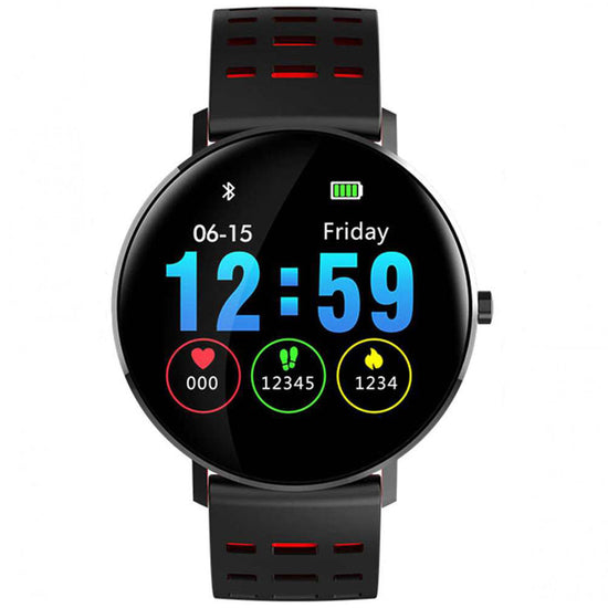 DAS.4 SL14 Smartwatch Black Rubber Strap 70023