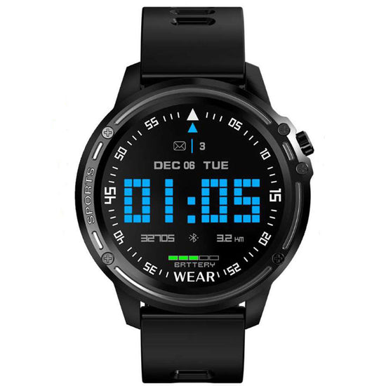 DAS.4 SG14 Smartwatch Black Rubber Strap 70041