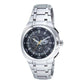 CITIZEN Eco-Drive Chronograph Men Silver Bracelet AT2021-54H