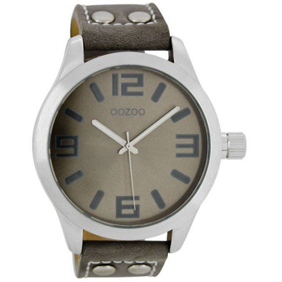 OOZOO Timepieces Ladies Brown Leather Strap C5516