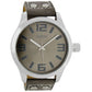OOZOO Timepieces Ladies Brown Leather Strap C5516
