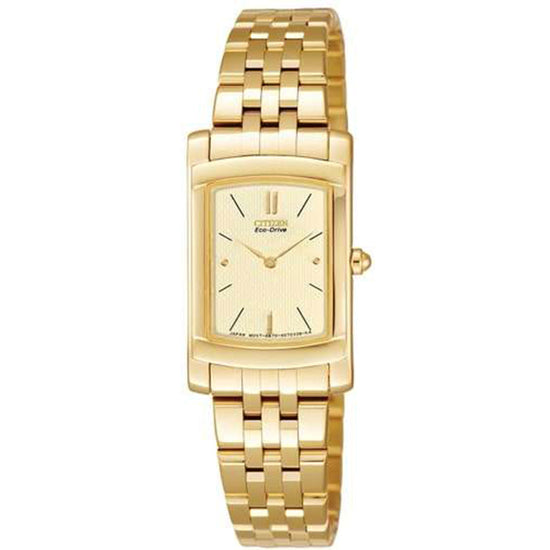 CITIZEN Elegance Eco Drive Ladies Gold Bracelet EG3133-51P